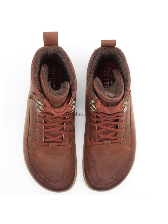 NEW Men\'s Vivobarefoot Gobi Warmlined Lined Winter Leather Boots